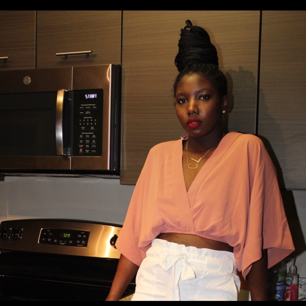 Kimono sleeve top